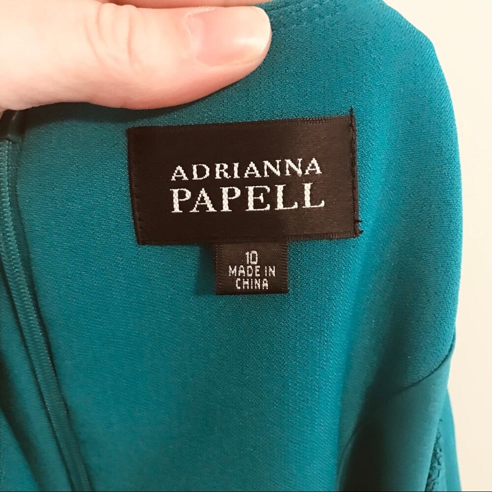 Adrianna Papell Lace Front Dress - Picture 5 of 5